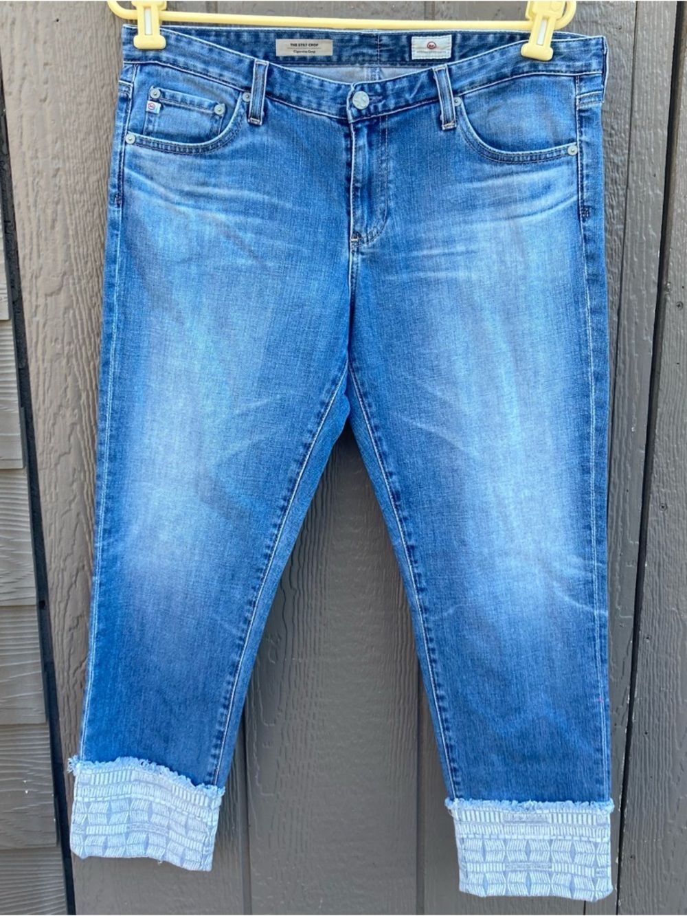 Ag Adriano Goldschmied the stilt crop cigarette crop women’s size 31